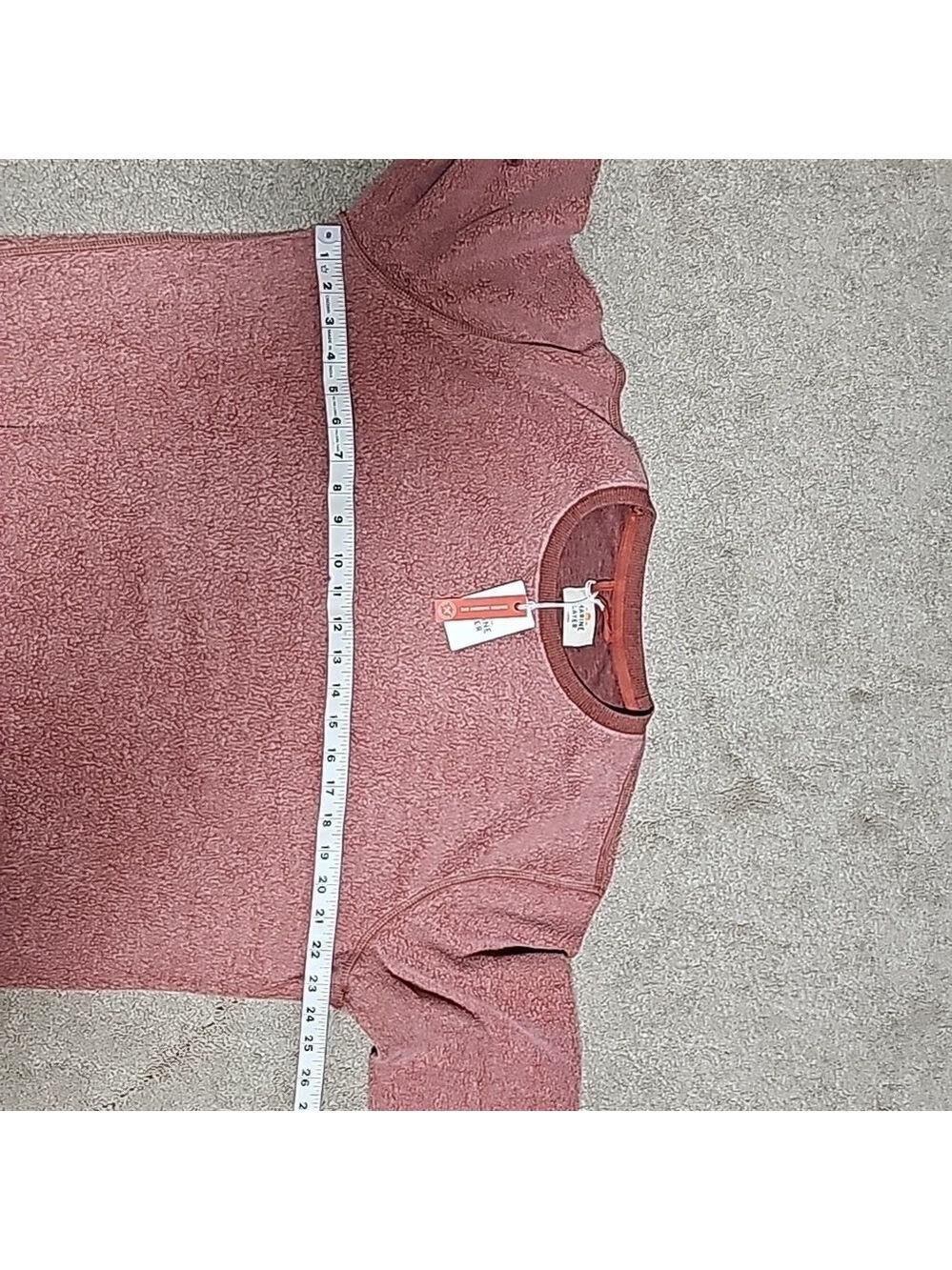 Marine layer Norfolk fleece out crew sweatshirt - Picture 6 of 8